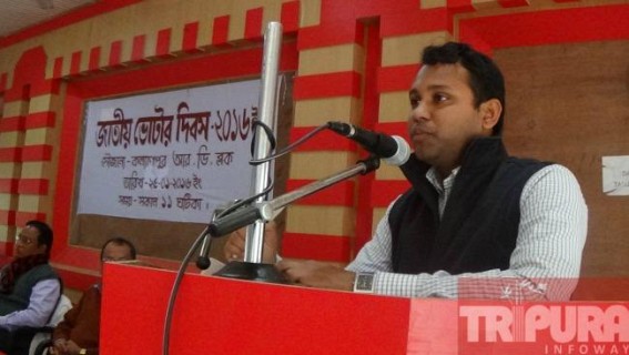 6th National Voters Day observed at Kalyanpur : New voters are excited 6th National Voters Day observed at Kalyanpur : New voters are excited